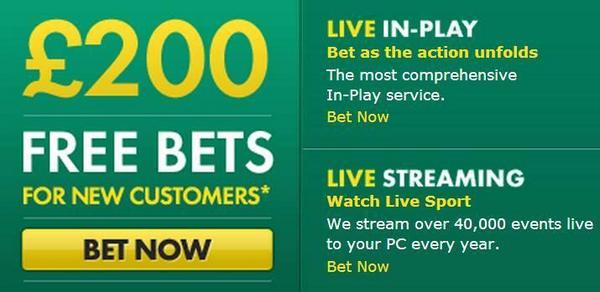 Rickmon250's tweet image. Open an account with #BET365 and qualify for a 100% Initial Deposit Bonus up to £200.HERE &amp;gt; bit.ly/365-offer