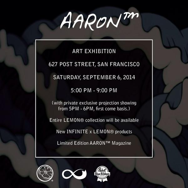 InfiniteSF's tweet photo. @AaronKai 's Solo Art Exhibition tonight from 5-9pm. http://t.co/T8R7oneCtr