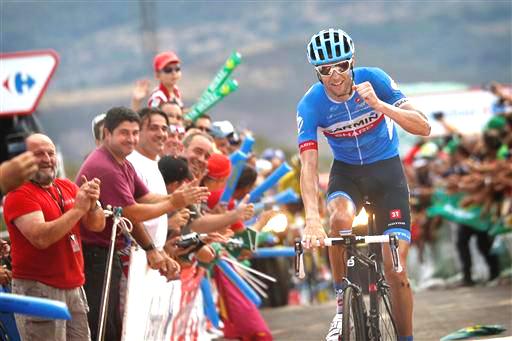 pedalmagazine's tweet photo. Oh Canada...congrats as well to @ryder_hesjedal who won Stage 14 at the Vuelta a España today @CyclingCanada http://t.co/s1xa8WgvW7