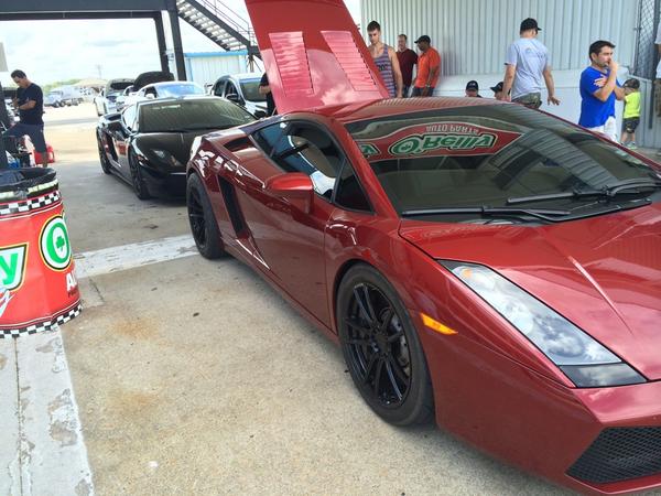 At the track. 2000hp combined. Pretty good day #DallasPerformance