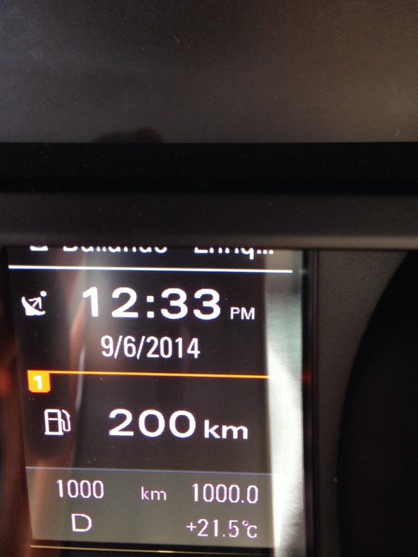 DiDman15's tweet photo. Reached 1000 Km on my baby #Audi5 http://t.co/CsTmqDGsH9