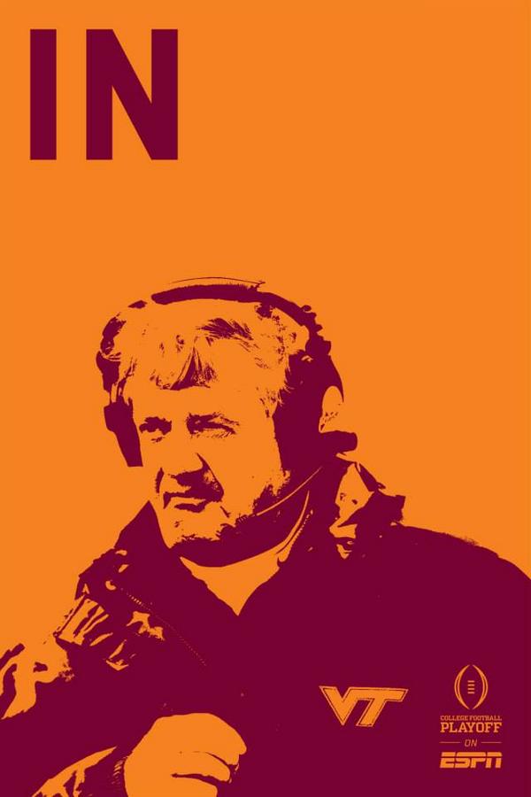 CollegeGameDay's tweet image. RT if Frank Beamer and the Hokies upset the Buckeyes. #VTvsOSU