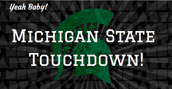 SpartyFans's tweet image. Numero Dos! #Spartans #GoGreen