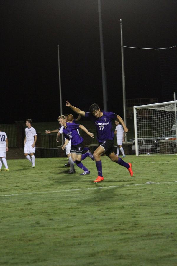 FurmanSoccer's tweet photo. Game tomorrow! Let’s #WhiteOut Stone Soccer Stadium tomorrow at 3:30pm. #GGMem #Furman http://t.co/qh8DyUBcX9