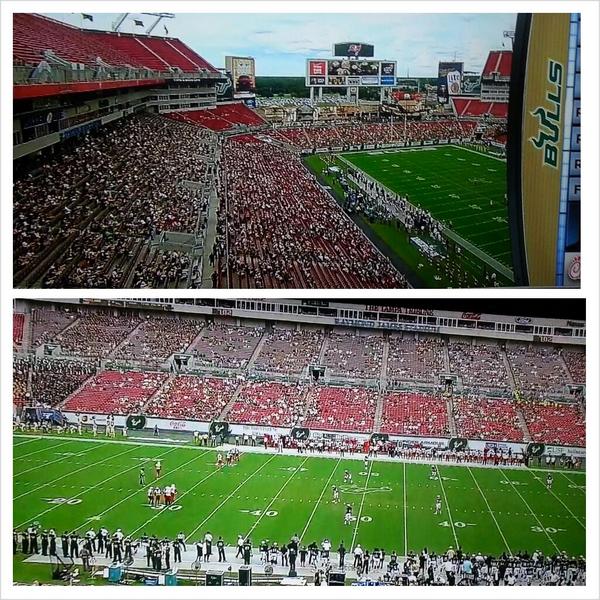 UCFSports's tweet photo. #RedOut at USF http://t.co/BNcFPrxovi