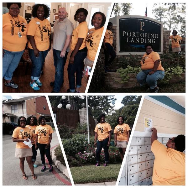 What a success we had an awesome time meeting with the community! #4excellence #graduationwalk <a href="/BammelElem/">Bammel ES</a>