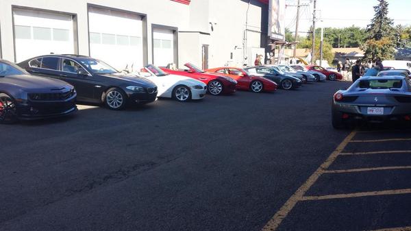 Slowbmr's tweet image. Great day to meet up with everyone! #yeg #autoobsessed #ferrari #bmw