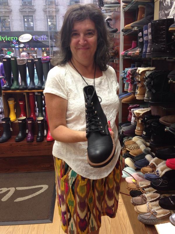 jossij's tweet photo. @RedWingShoes Found Red Wing in Manhattan! http://t.co/Q8iXX6rrh0