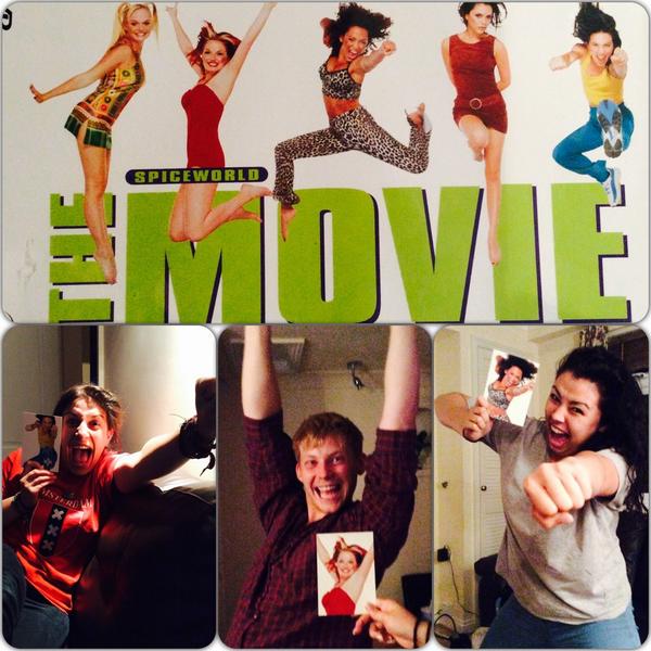What did you do on YOUR Saturday night? #zig-ah-zig-ahh @CourtneyBowman_ <a href="/RoshanConn1/">Roshan Conn</a>