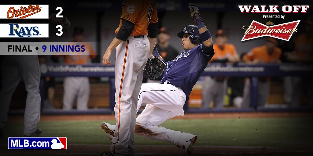 MLB on Twitter "Home run, passed ball … doesn’t matter. All walkoff