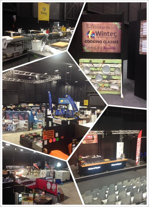 GreatNZFoodShow's tweet photo. The second day @GreatNZFoodShow is on! @mysterycreek #GreatNZFoodShow http://t.co/4F9y9G3zBT