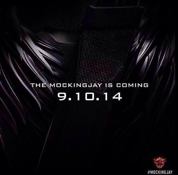 DailyMockingjay's tweet image. The Mockingjay is coming on 9.10.14