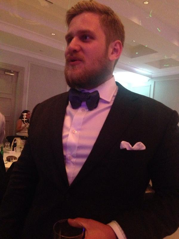 Emily90jane's tweet photo. @TheNotoriousMMA thought I was sitting beside you at a wedding.... Turns out it's my bro .. #mistake http://t.co/tB1wUfSj9F