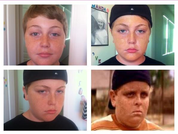 MikieDylan's tweet photo. I know it's late but #makeuptransformation http://t.co/IZ9MGd72DV