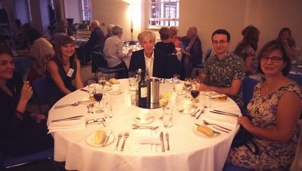 A wonderful #conferencedinner with old and new friends @HomeFrontsConf @danielswan38