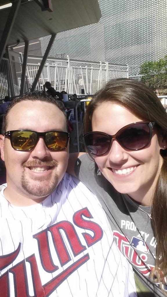 JennaWalkoviak's tweet photo. Bobble head day at target field! #TwinsPics http://t.co/J7NOrSYAYk