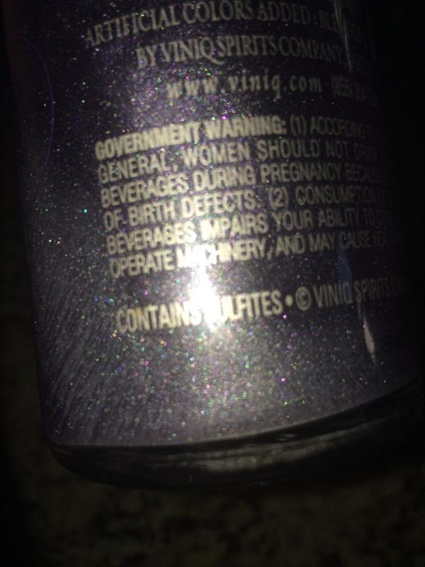 IG missjudijai on Twitter "Prettiest liquor ever! It has glitter in