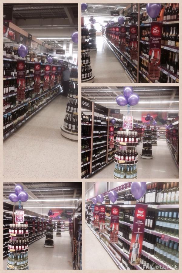5148Tesco's tweet photo. Wines are selling well in the new look Burscough well done guys real team effort  looking forward to the launch http://t.co/4QOiMoPE4k