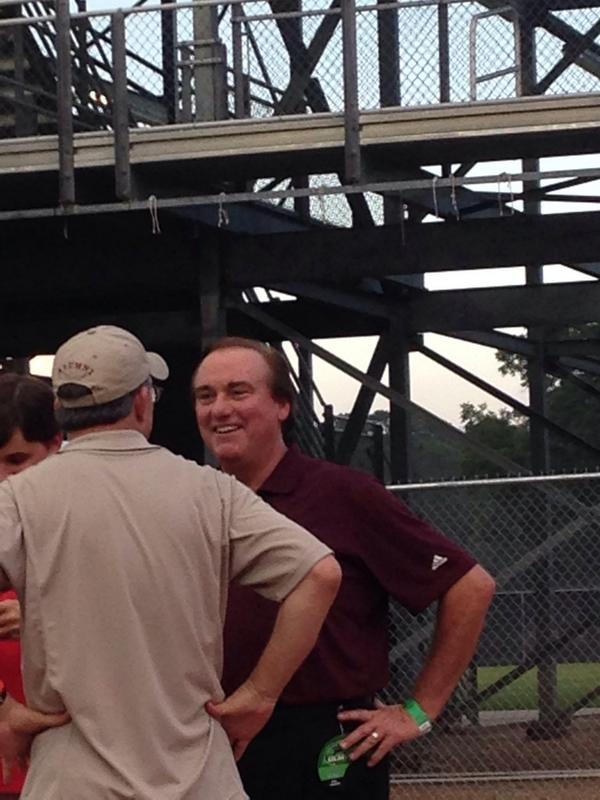 PitchingStrong's tweet image. Tim Brando in the House.  At the ULM Football game vs Idaho.