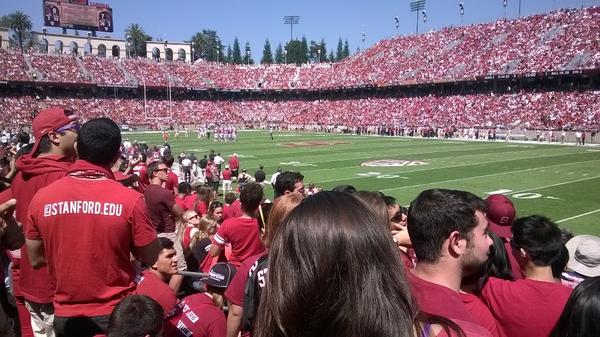 They do college sport a little differently stateside. Expecting this kind of support next year.