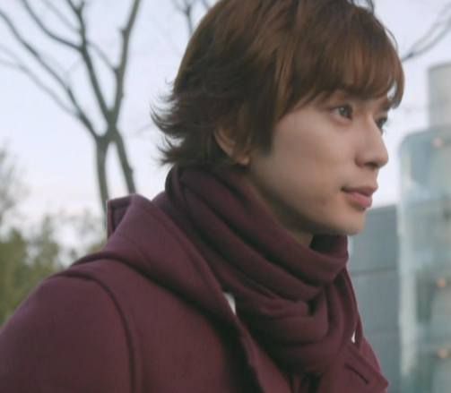 Twitter 上的 山田真紀 松本潤くん 失恋ショコラティエ ２０１４年 爽太ファッション は パリ帰りだけあって ほんとお洒落で 落ち着いたシックな感じが素敵だったね 潤くんの茶髪とボルドー色が すごく似合っていたね とっても 美人さん Http T Co