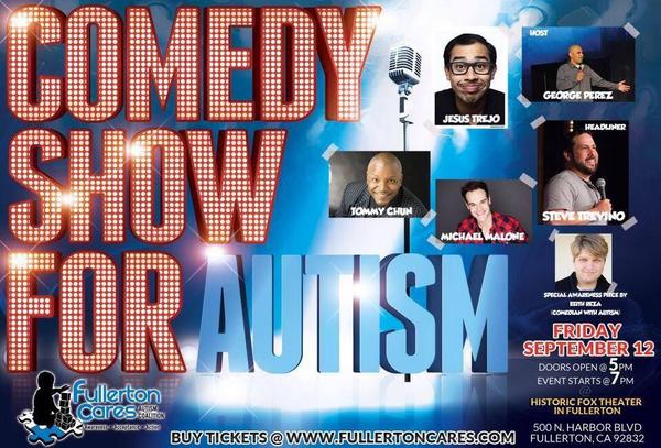 JesusTrejo's tweet photo. Get your tickets for the @FullertonCares @FullertonSD Comedy Show! Sept 12 Fox Theatre more: http://t.co/uap15QwZHL http://t.co/P4SOXusGjf