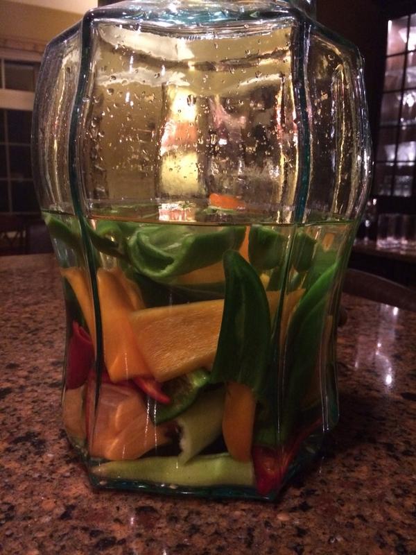 MacDaddyMN's tweet image. Pepper vodka brewing #tailgatingprep