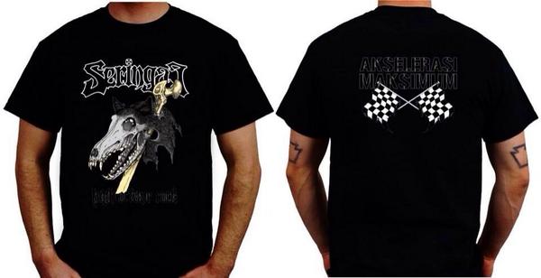 ViolenceMerch's tweet image. Seringai - High Octane (black) | Size : L | Prize : 125k