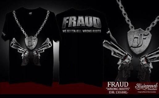 ViolenceMerch's tweet image. Fraud - Wrong Roots (black) | Size : M-XXL | Prize : 130k