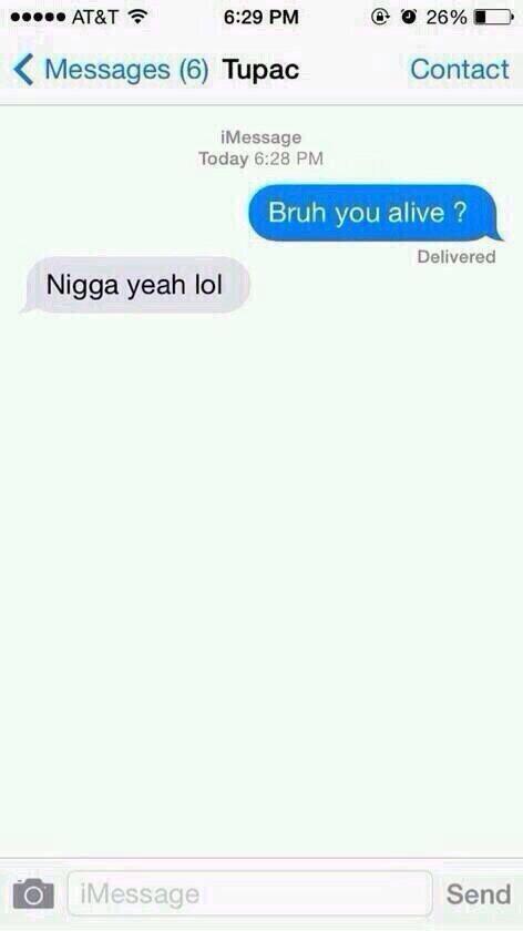 imSadFrog's tweet image. Proof Tupac is alive.