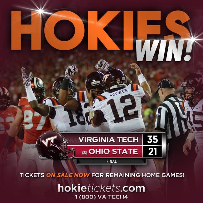 VT Football on Twitter "HOKIES WIN 3521 http//t.co/8q2WSLajMd"