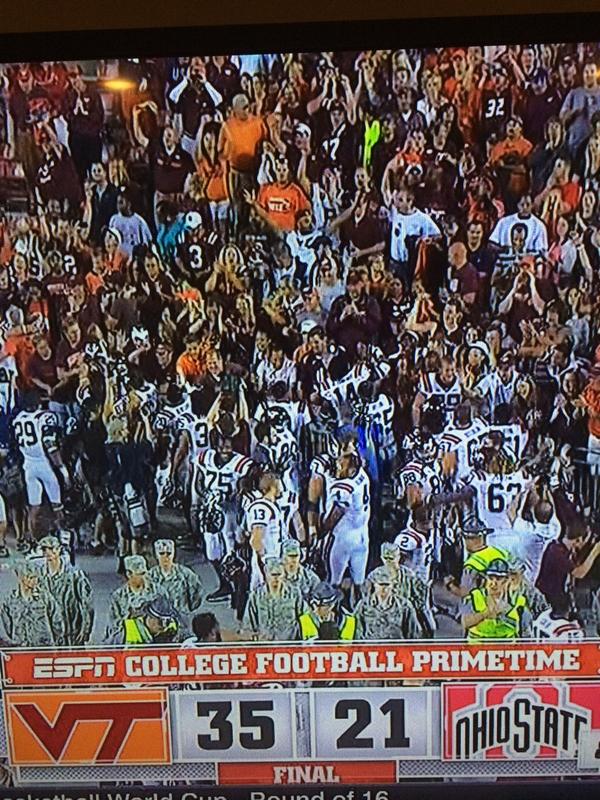 VTMajorBill's tweet image. Now this is a magnificent sight! #HokieNation #VTvsOSU