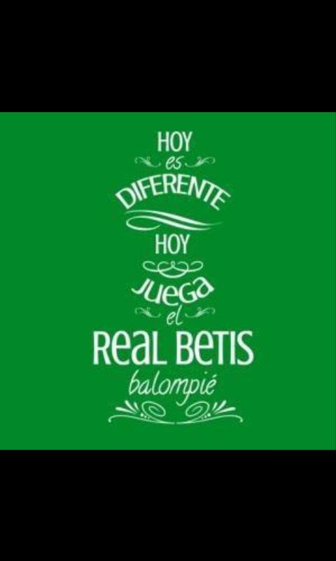 Hoy juega el betis