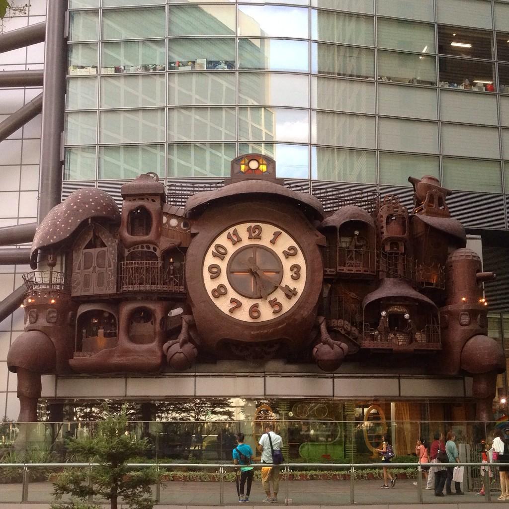 orgánico Menos Reductor Flapy no Twitter: "El reloj #Ghibli de NTV en #Shiodome #Tokyo #Japón  #Japan http://t.co/skkwUXkQPb http://t.co/rmC5J5989x" / Twitter