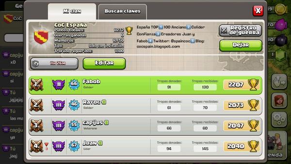 CoC España tweet media