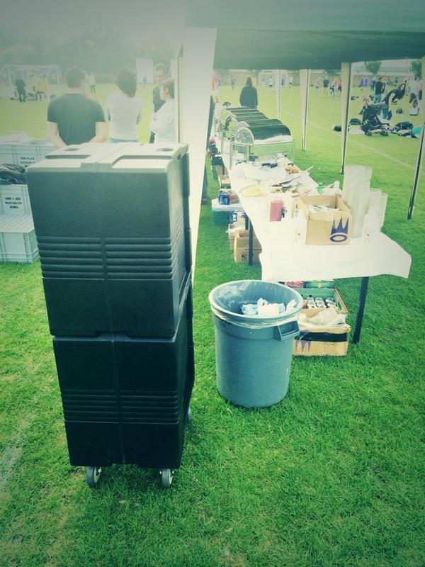 b_lavelle's tweet photo. Great to see @ParkPlazaHotels using @Cambro1 #insulatedtransport units at @CCCfestivals charity football today.. http://t.co/zHUSfVkERB