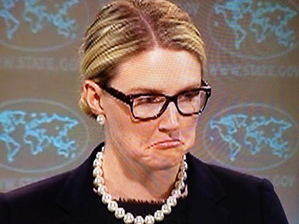 Marie Harf throws another tantrum - this time with AP reporter VIDEO