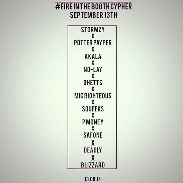 EightInBrackets's tweet image. Watch out for our very own @iamblizzard on the #FireInTheBoothCypher alongside some of the best in the game 

(8)