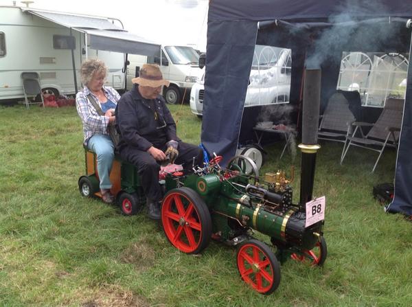 CalKateHoward's tweet image. Traditional English transport (day at steam rally)