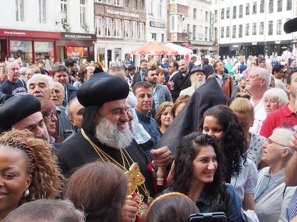 Fe_DiLeo's tweet photo. #Antwerpen #SantEgidio
Patriarch Syrian Orthodox #Aphrem II and many young people!
We are happy! #peaceisthefuture http://t.co/KumsiajYfO