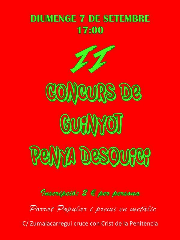 PDesquici's tweet photo. I esta vespra... Concurs de guinyot! Vine i participa👍 http://t.co/FhkcKsH5WR