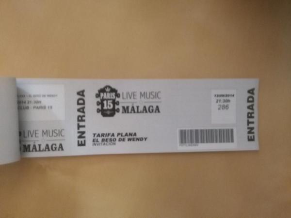 tarifaplanaCFES's tweet photo. Ya tenemos vuestras invitaciones para el sábado en @Paris15Malaga junto @ElbesodeWendy . Vayan reservando por aquí! http://t.co/O5IZa97hXM