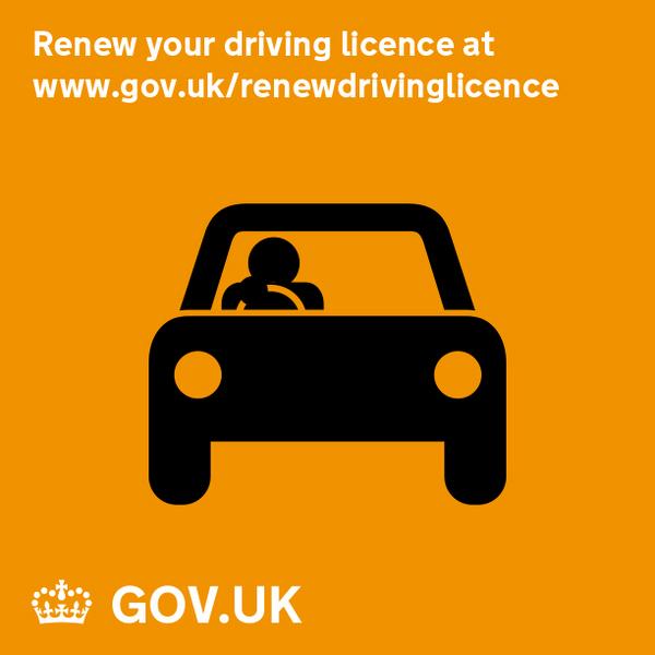 DVLAgovuk's tweet photo. Avoid misleading websites by renewing your driving licence at GOV.UK: http://t.co/ycQWKvZkx5 http://t.co/LpgSQEHFx0