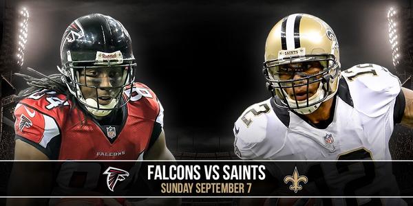 Saints's tweet image. Finally...GAMEDAY! #NOvsATL