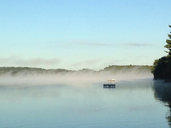 frank_palumbo22's tweet photo. Good morning #McCarrell Lake. http://t.co/v6ql69wI8s