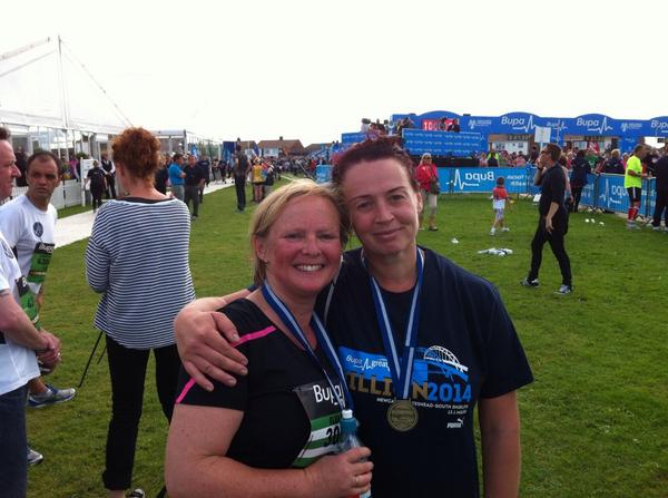 EllyOldroyd's tweet photo. We did it!! @juliette_grace and me. #BBCGNR #GNRMillion @bbc5live http://t.co/CsWVyHcygT