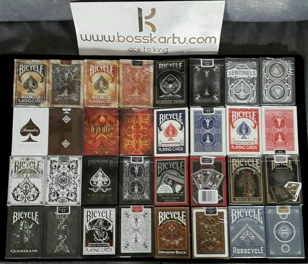 PLAYING CARD, KARTU SULAP&amp;DVD SULAP/FLOURISH from USA
081312309339/7FB99844
LINE/IG: bosskartu
bosskartu.com