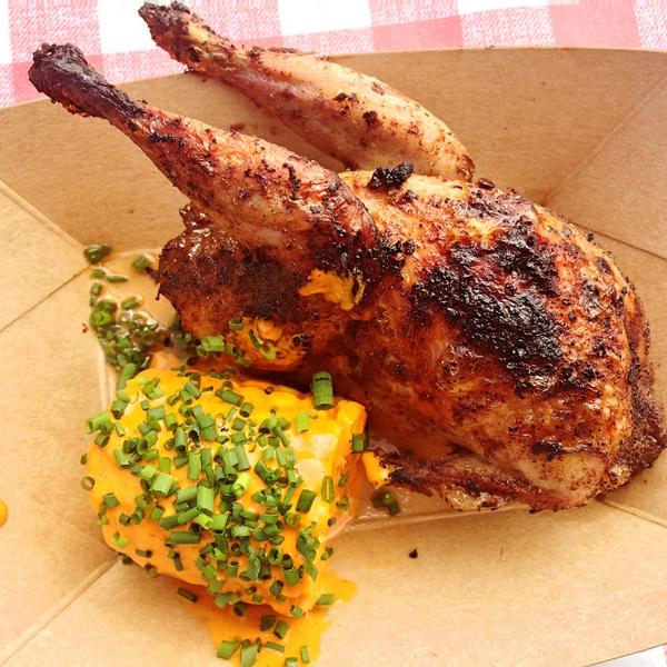 _TheMrSmith's tweet image. #meatbreak over @MeatopiaUK gorgeous Jamaican quail from @dpynto @burntendssg no trace of meat left when I finished