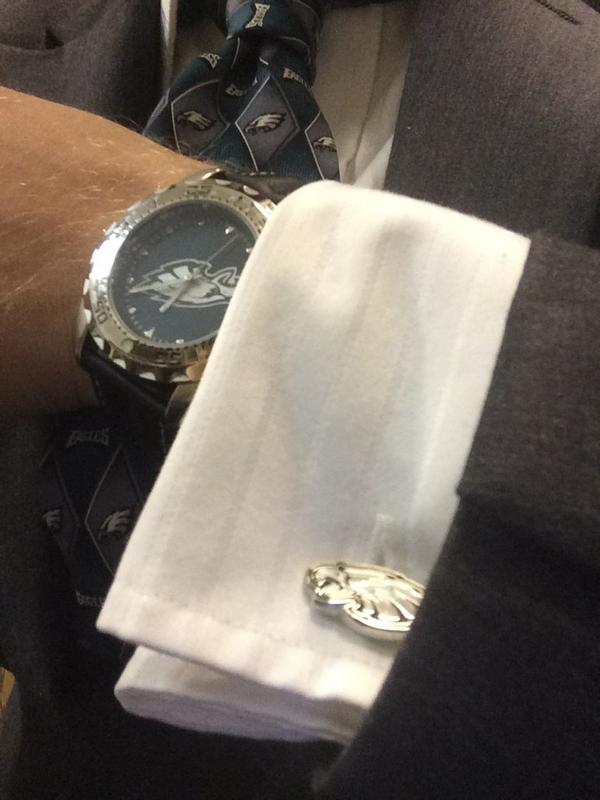 dr4master's tweet image. Gotta show my team spirit even at church! #FlyEaglesFly