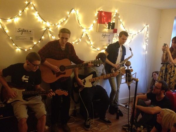 sofarsounds's tweet photo. The sultry tones of Minor Blues are soothing our Sunday hangovers here at @SofarManchester! We love a bit of sax! http://t.co/ahQN9s2CzK